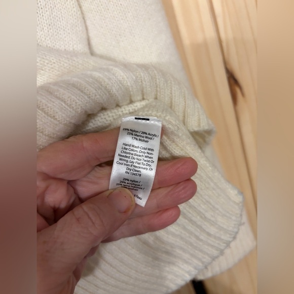 Vineyard Vines Fair Isle Holiday Winter Wool Blend Mohair Sweater Cabincore - Picture 5 of 9